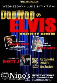 "Doo Wop to Elvis" Variety Show Featuring Charlie Romo, Richie Santa, and Rhett J.