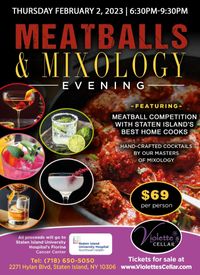 Meatballs & Mixology Evening (Benefit for SIUH Cancer Center)