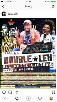 Jhybo Rapwoli +DJ Double Lex Birthday Party