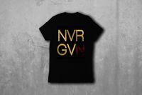 NVR GVN Gold Foil Logo Tee