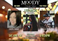 Moody Wines presents live music with Heather Nikole Harper, Cheryl Owings & Charles Glasscock