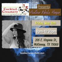 Cocktail Creamery presents Heather Nikole Harper
