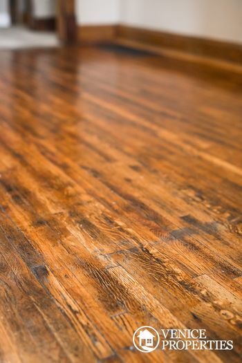 Original hardwood floors have been restored
