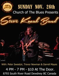 Steve Kozak Band at The Church of the Blues