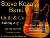 Steve Kozak Band at Guilt & Co.
