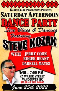 Saturday Afternoon Dance Party with Steve Kozak