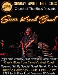 Church of The Blues Sunday Matinee with The Steve Kozak Band