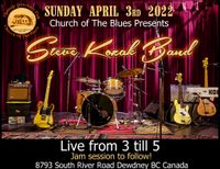 Steve Kozak Band at the Church of the Blues