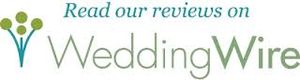 Click on the WeddingWire Logo above to view our 5 Stare Reciews