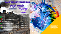 Campinas Twitch Music Raid Train