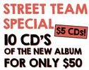The Scythian Street Team Pack - $5 an Album!