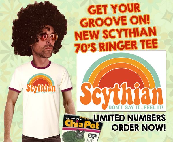 70's Summer Scythian Ringer T-Shirt! - Scythian