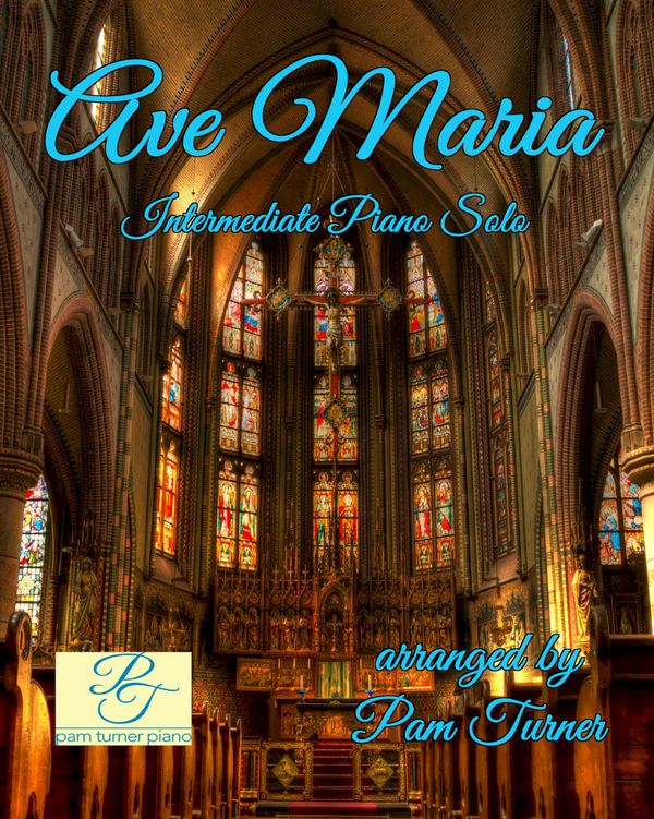 Ave Maria (Bach/Gounod) - Intermediate Piano Solo - Single User License