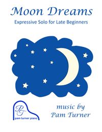 Moon Dreams - Expressive Solo for Late Beginners - Studio License