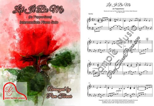 “Let It Be Me” Intermediate Piano Solo - Available as Instant Download at Sheet Music Plus