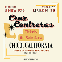Cruz Contreras of The Black Lillies Live in Chico!