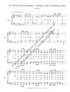 Go Tell It on the Mountain / Leaning on the Everlasting Arms - Sheet Music - 5 Licenses