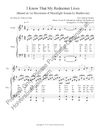 I Know That My Redeemer Lives / Moonlight Sonata - Sheet Music - 5 Licenses