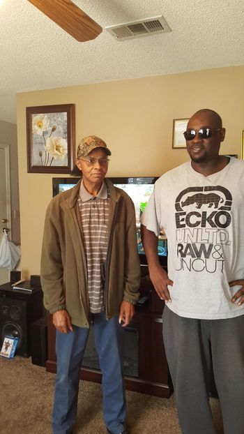 Me and My Uncle Clyde Ware Sr.
