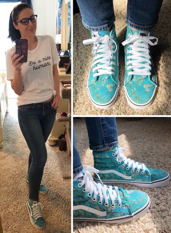 Van Gogh Vans and Be a Nice Human 2018
