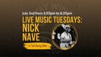 Nick Nave LIVE MUSIC Sail Away Wine