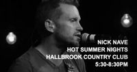 Nick Nave LIVE MUSIC Hallbrook Country Club