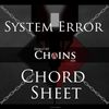 System Error - Chord Sheet