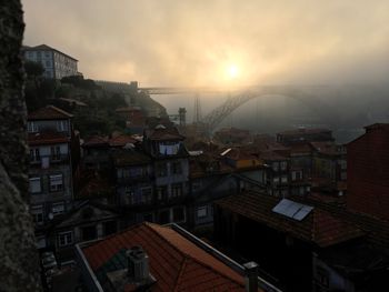 Sunrise Through the Fog, Porto
