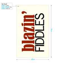 Blazin' Fiddles tea towel
