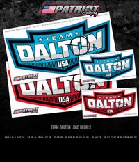 Team Dalton 6" Decal