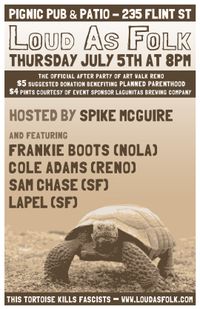 Reno: Frankie Boots//Cole Adams//Sam Chase//Lapel