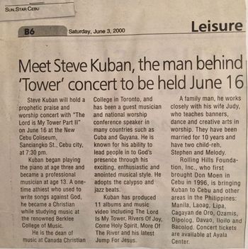 Steve Kuban Concert
