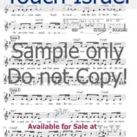 Touch Israel - Leadsheet in G