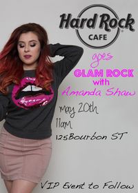 Hard Rock Goes Glam Rock with Amanda Shaw