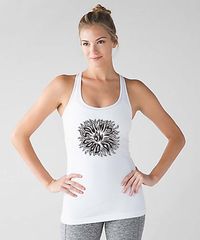 Soulwise Women's White "Good Day" Album Sun Tank