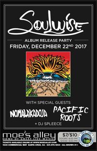 Album Release Party w/ Nomalakadoja and Pacific Roots!