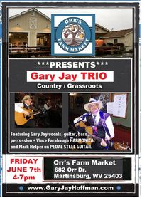 Gary Jay TRIO at Orrs farm market