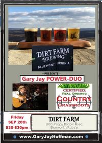 Gary Jay POWER-DUO at Dirt Farm Brewing