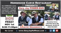 Gary Jay POWER-DUO at the Horseshoe Curve