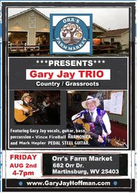 Gary Jay TRIO at Orrs farm market