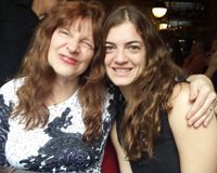 Elyse and me