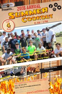 Size Of A Man 2018 Summer Annual Community Cookout