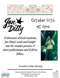 Jon Ditty "Talk With A Hip-Hop Artist" Presentation