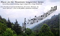 Jim Connor is our Feature Artist at Music on the Mountain Songwriter Series