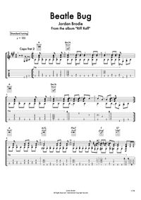 Beatle Bug (Sheet Music)