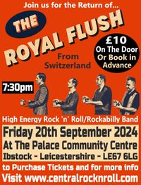 The Royal Flush Return to Ibstock - Band From Switzerland