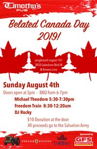 Timothy's Pub Fundraiser Event at the Legion