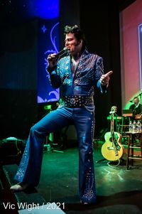 Danny Vernon Illusion of Elvis with the Devilles EQC memorial show