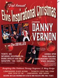 Lakewood Elks presents "An Elvis Inspirational Christmas" with the DevVilles