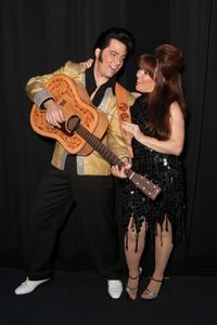 Danny Vernon Illusion of Elvis with Marcia - Elvis Inspirational Christmas Show